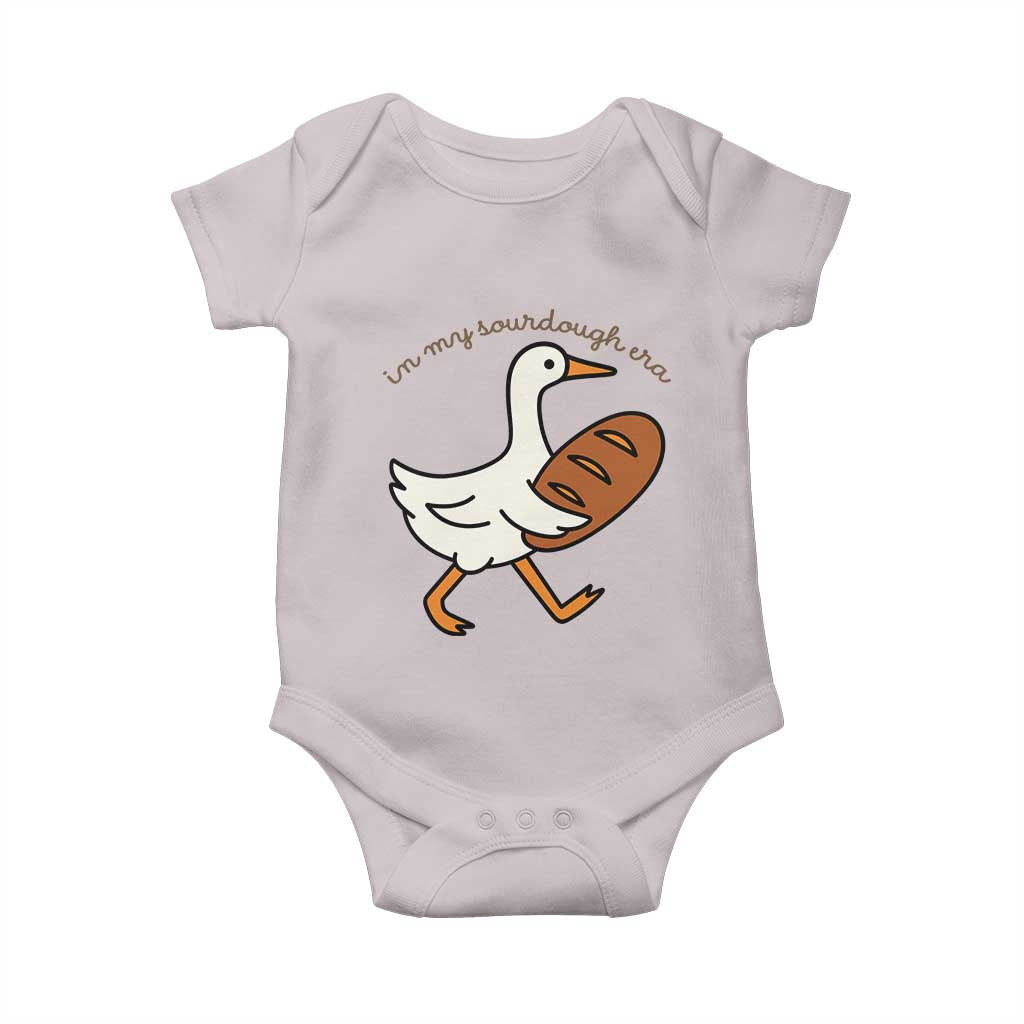 In My Sourdough Era Baby Onesie Funny Silly Goose Sourdough - Wonder Print Shop