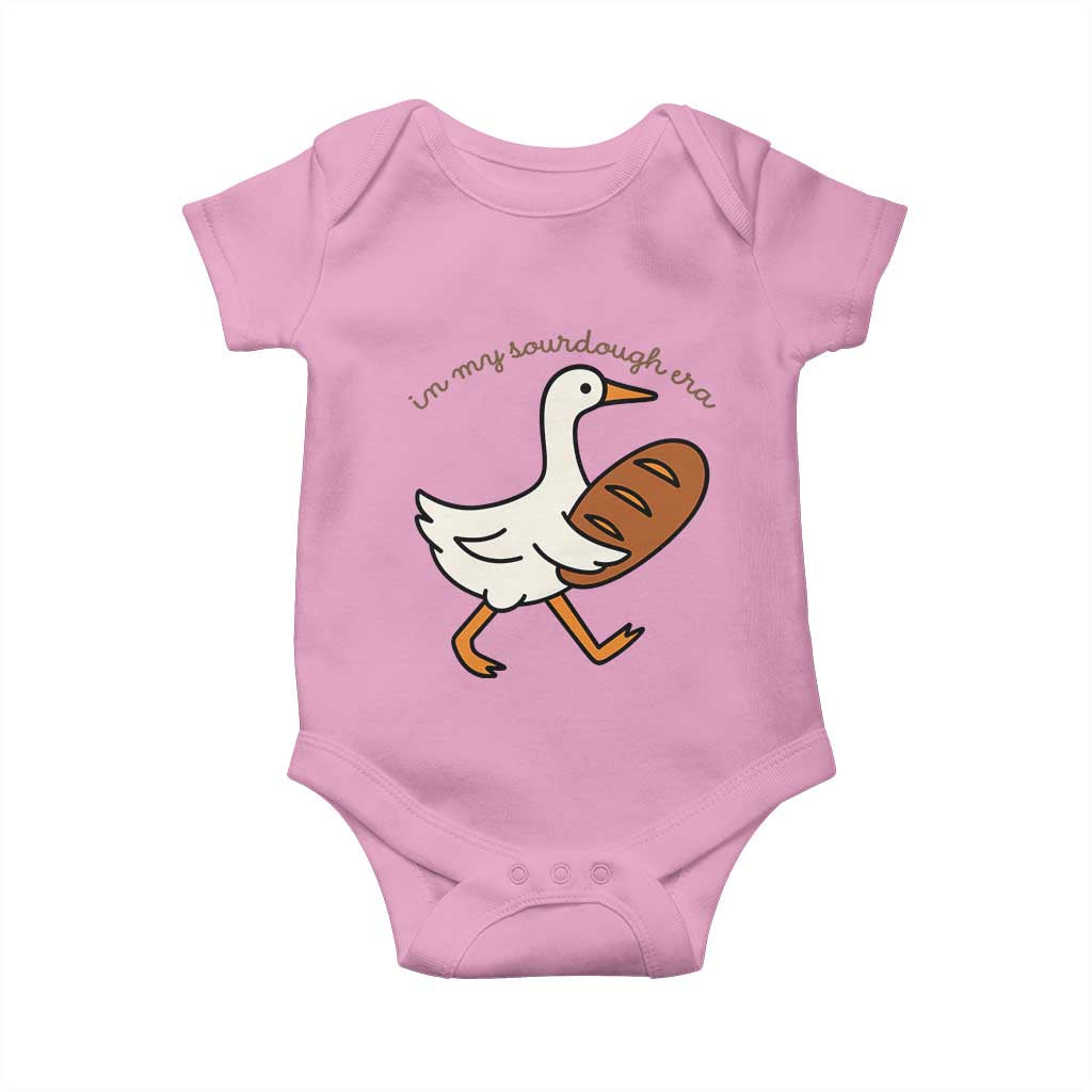 In My Sourdough Era Baby Onesie Funny Silly Goose Sourdough - Wonder Print Shop