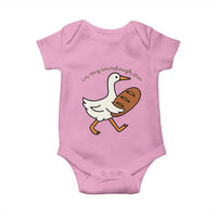 In My Sourdough Era Baby Onesie Funny Silly Goose Sourdough - Wonder Print Shop