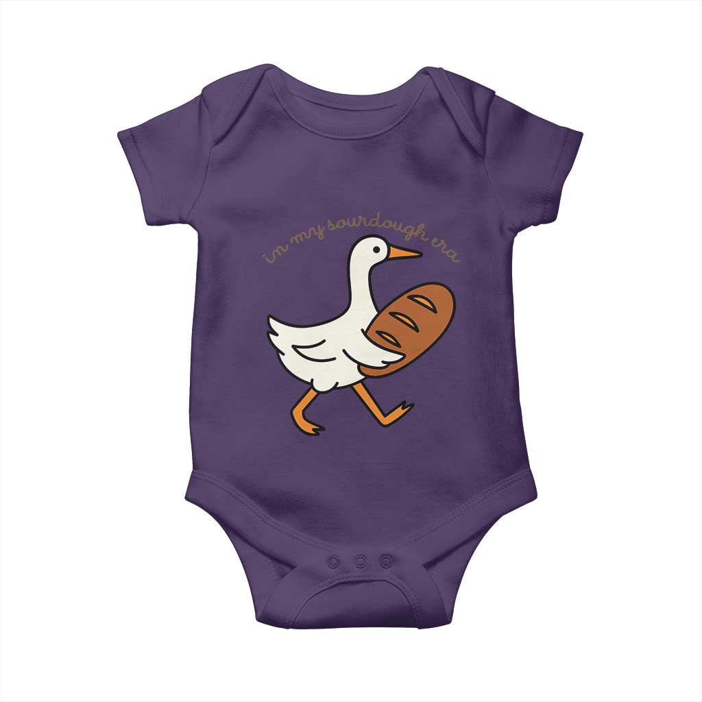 In My Sourdough Era Baby Onesie Funny Silly Goose Sourdough - Wonder Print Shop