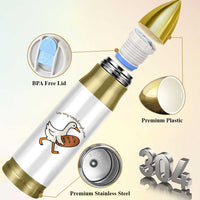In My Sourdough Era Bullet Tumbler Funny Silly Goose Sourdough - Wonder Print Shop