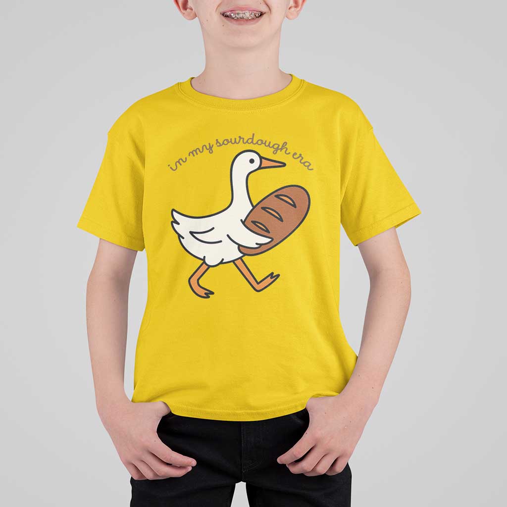 In My Sourdough Era T Shirt For Kid Funny Silly Goose Sourdough - undefined