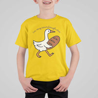 In My Sourdough Era T Shirt For Kid Funny Silly Goose Sourdough - undefined