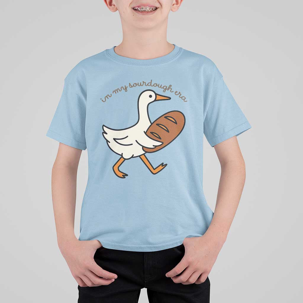 In My Sourdough Era T Shirt For Kid Funny Silly Goose Sourdough - undefined