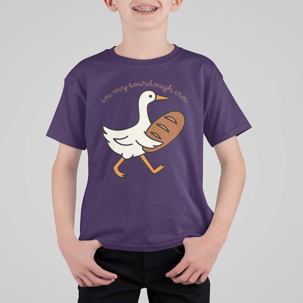 In My Sourdough Era T Shirt For Kid Funny Silly Goose Sourdough - undefined