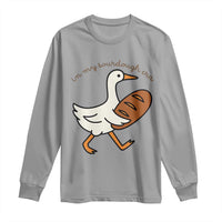 In My Sourdough Era Long Sleeve Shirt Funny Silly Goose Sourdough - Wonder Print Shop