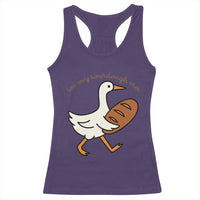 In My Sourdough Era Racerback Tank Top Funny Silly Goose Sourdough - Wonder Print Shop