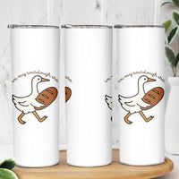 In My Sourdough Era Skinny Tumbler Funny Silly Goose Sourdough - Wonder Print Shop