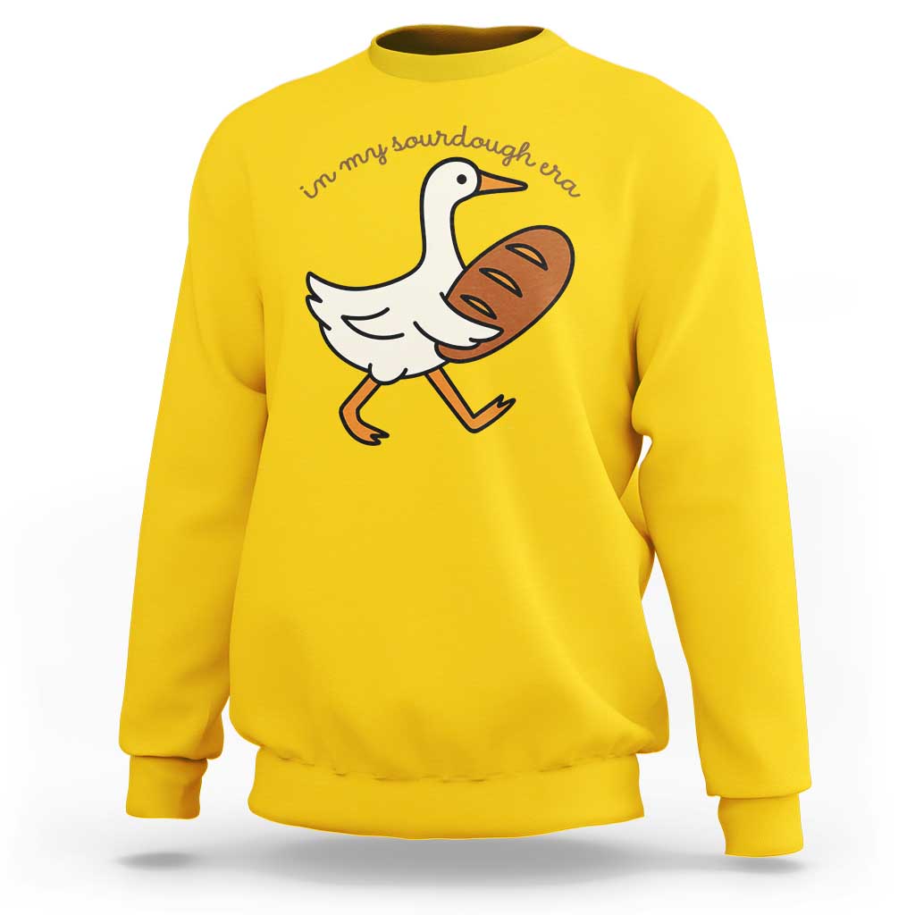 In My Sourdough Era Sweatshirt Funny Silly Goose Sourdough - undefined
