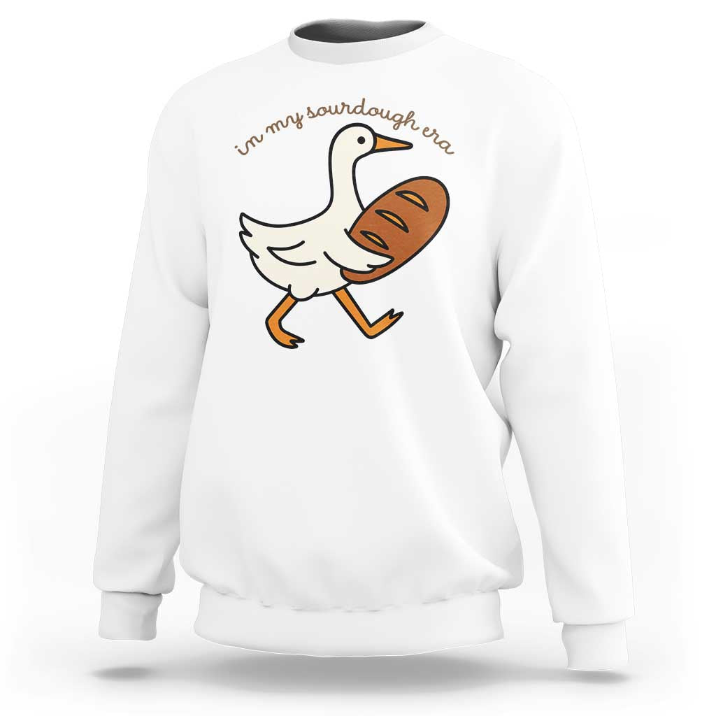 In My Sourdough Era Sweatshirt Funny Silly Goose Sourdough - undefined