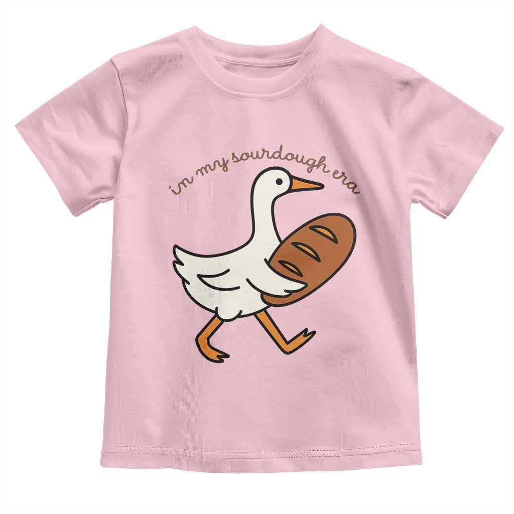 In My Sourdough Era Toddler T Shirt Funny Silly Goose Sourdough - Wonder Print Shop