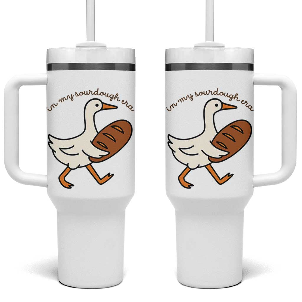 In My Sourdough Era Tumbler With Handle Funny Silly Goose Sourdough - Wonder Print Shop