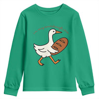 In My Sourdough Era Youth Sweatshirt Funny Silly Goose Sourdough - Wonder Print Shop