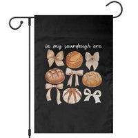 In My Sourdough Era Garden Flag Coquette Bows Baking Bread Lover - Wonder Print Shop