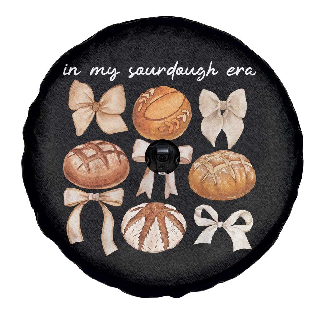 In My Sourdough Era Spare Tire Cover Coquette Bows Baking Bread Lover - Wonder Print Shop