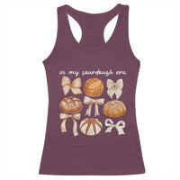 In My Sourdough Era Racerback Tank Top Coquette Bows Baking Bread Lover - Wonder Print Shop