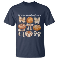 In My Sourdough Era T Shirt Coquette Bows Baking Bread Lover - Wonder Print Shop