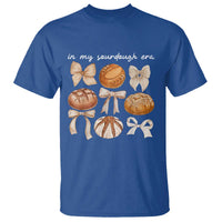 In My Sourdough Era T Shirt Coquette Bows Baking Bread Lover - Wonder Print Shop