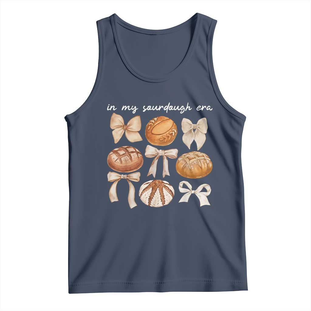 In My Sourdough Era Tank Top Coquette Bows Baking Bread Lover - Wonder Print Shop