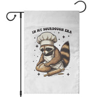 In My Sourdough Era Garden Flag Funny Raccoon Baker - Wonder Print Shop