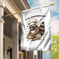 In My Sourdough Era Garden Flag Funny Raccoon Baker - Wonder Print Shop