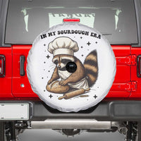 In My Sourdough Era Spare Tire Cover Funny Raccoon Baker - Wonder Print Shop