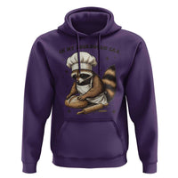 In My Sourdough Era Hoodie Funny Raccoon Baker - Wonder Print Shop