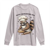 In My Sourdough Era Long Sleeve Shirt Funny Raccoon Baker - Wonder Print Shop