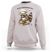 In My Sourdough Era Sweatshirt Funny Raccoon Baker - Wonder Print Shop