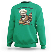 In My Sourdough Era Sweatshirt Funny Raccoon Baker - Wonder Print Shop