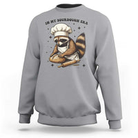 In My Sourdough Era Sweatshirt Funny Raccoon Baker - Wonder Print Shop