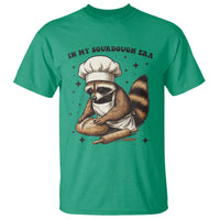 In My Sourdough Era T Shirt Funny Raccoon Baker - undefined