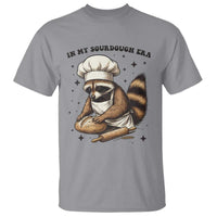 In My Sourdough Era T Shirt Funny Raccoon Baker - undefined
