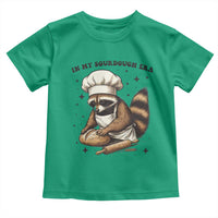In My Sourdough Era Toddler T Shirt Funny Raccoon Baker - Wonder Print Shop