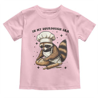 In My Sourdough Era Toddler T Shirt Funny Raccoon Baker - Wonder Print Shop