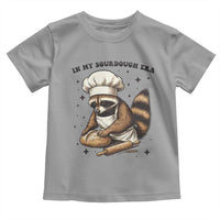 In My Sourdough Era Toddler T Shirt Funny Raccoon Baker - Wonder Print Shop