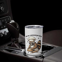 In My Sourdough Era Tumbler Cup Funny Raccoon Baker - Wonder Print Shop