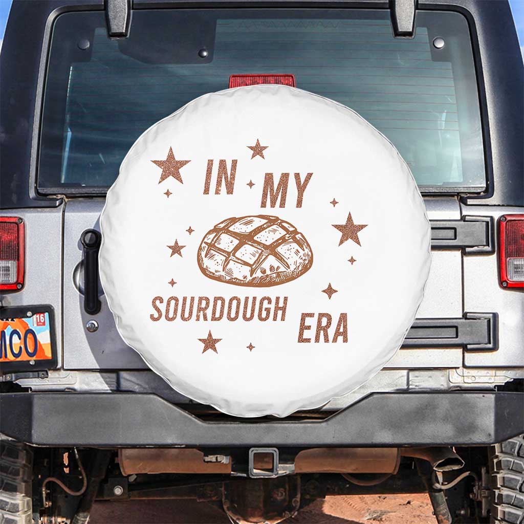 In My Sourdough Era Spare Tire Cover Funny Baking Bread Lover - Wonder Print Shop