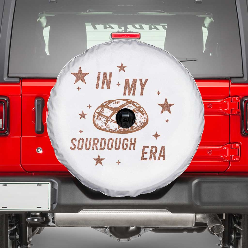 In My Sourdough Era Spare Tire Cover Funny Baking Bread Lover - Wonder Print Shop