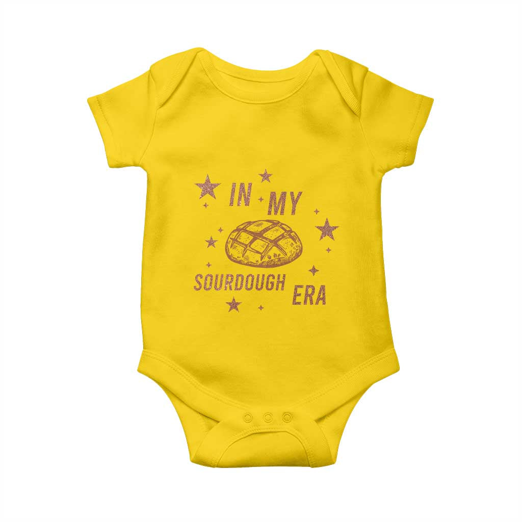 In My Sourdough Era Baby Onesie Funny Baking Bread Lover - Wonder Print Shop