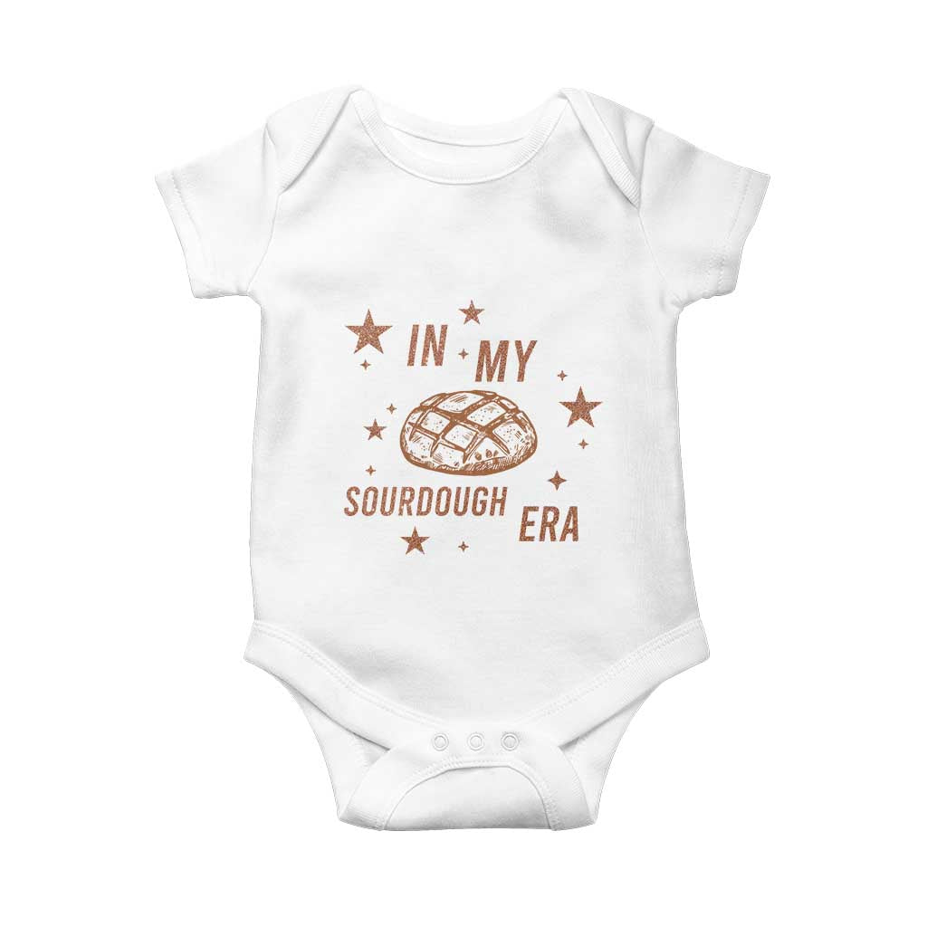 In My Sourdough Era Baby Onesie Funny Baking Bread Lover - Wonder Print Shop