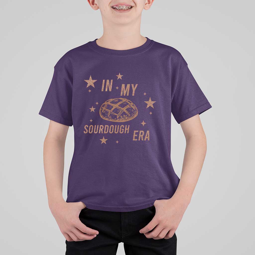 In My Sourdough Era T Shirt For Kid Funny Baking Bread Lover - Wonder Print Shop