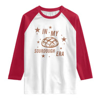 In My Sourdough Era Raglan Shirt Funny Baking Bread Lover - Wonder Print Shop