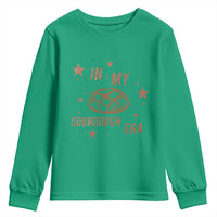 In My Sourdough Era Youth Sweatshirt Funny Baking Bread Lover - Wonder Print Shop