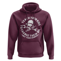 Teach Your Kids To Change Their Oil Not Their Gender Hoodie Funny Mechanic Dad Political Satire Humor - Wonder Print Shop
