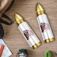 Valentine Racoon Trash Panda Bullet Tumbler I'm Just Here For The Chocolate