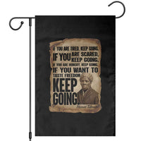Harriet Tubman Quote Garden Flag Black History African American