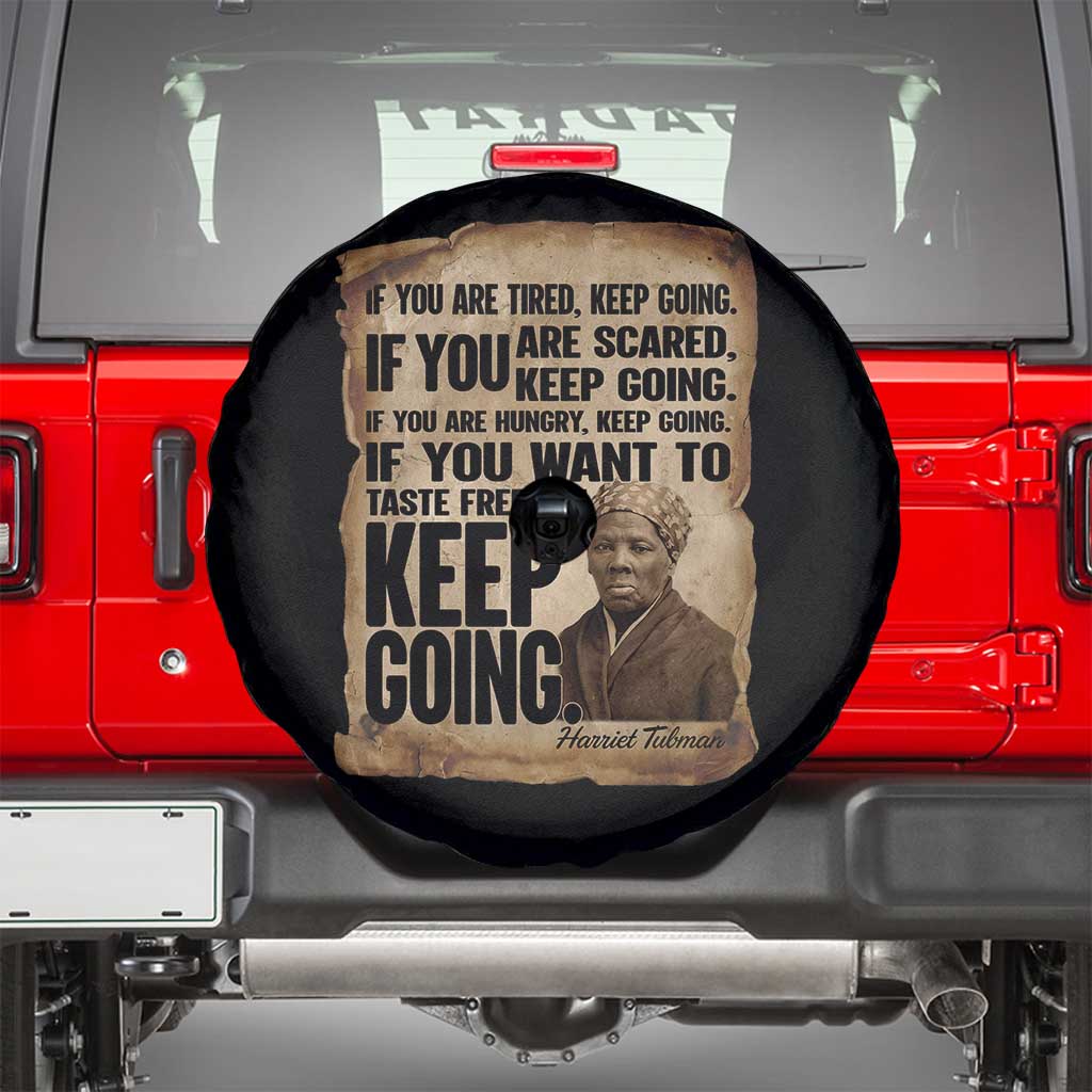Harriet Tubman Quote Spare Tire Cover Black History African American