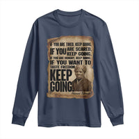 Harriet Tubman Quote Long Sleeve Shirt Black History African American