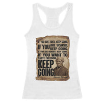 Harriet Tubman Quote Racerback Tank Top Black History African American